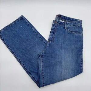 Eddie Bauer Women's Straight Leg, Natural Fit Blue Jeans, Size‎ 10S